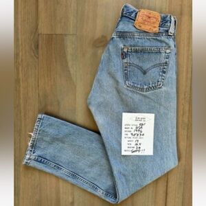 Vintage 1996 Levi’s 501 purchased from JeanGenieVintage